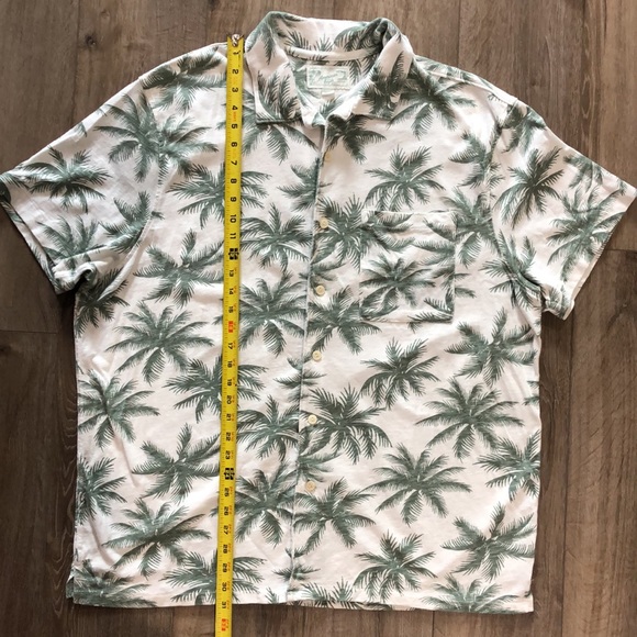 NWOT! - AMERICAN EAGLE OUTFITTERS 100% Cotton Short Sleeve Button Down - Picture 8 of 10